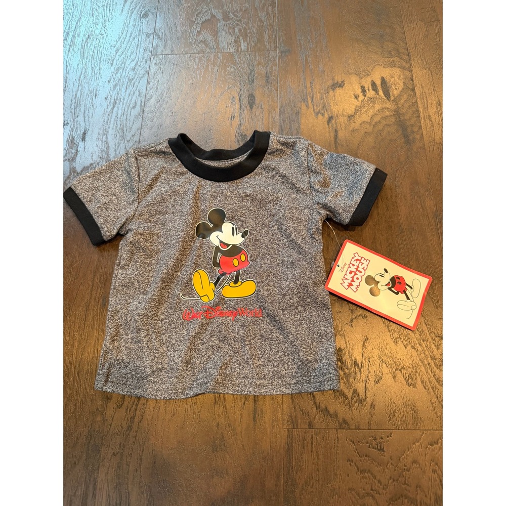 Disney Walt Disney World Mickey Mouse Infant Ringer T-Shirt 6-9M NWT